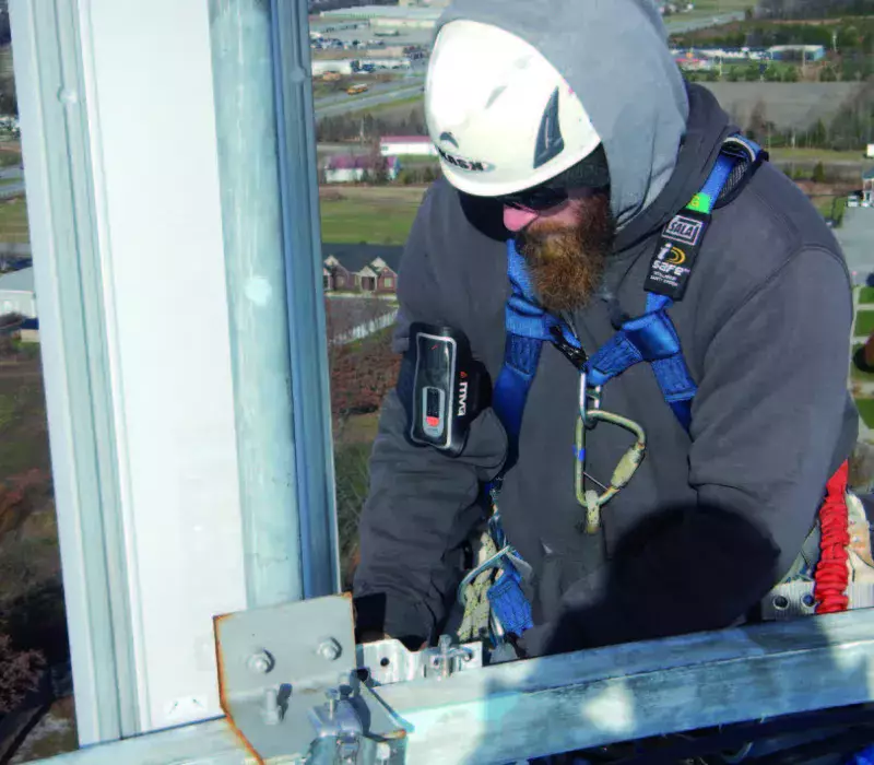 RF Safety solutions to alert antenna workers to excessive EMF levels