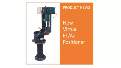 New EL/AZ Positioner with Virtual Elevation Axis to Test Radar Sensors