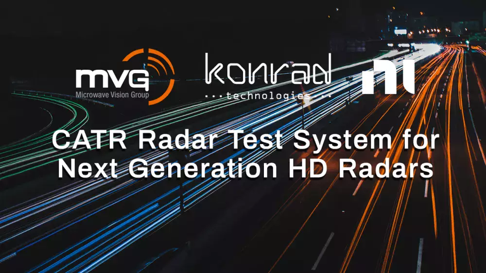 MVG, KT and NI Partner on a New Generation CATR Radar Test System