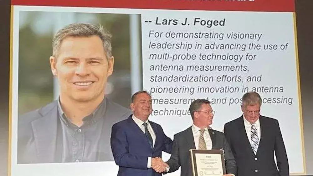 LARS J. FOGED Receives the 2023 IEEE Industrial Innovation Award