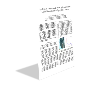 Analysis of Measurement Probe Spherical Higher Order Modes based on Equivalent Currents