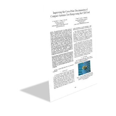 Improving the Cross-Polar Discrimination of Compact Antenna Test Range using the CXR Feed