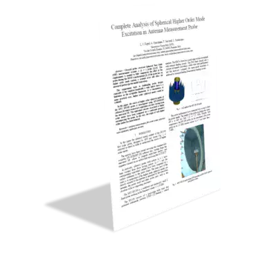 Complete Analysis of Spherical Higher Order Mode Excitation in Antenna Measurement Probes