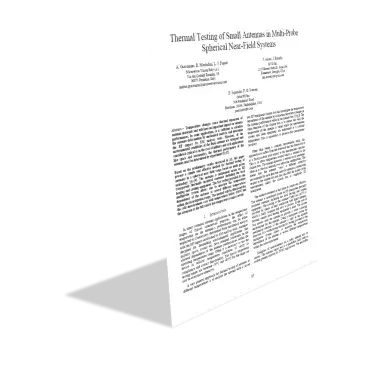 Thermal Testing of Small Antennas in Multi-Probe Spherical Near-Field Systems