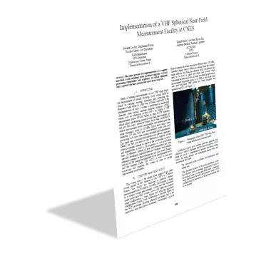 Implementation of a VHF Spherical Near-Field Measurement Facility at CNES