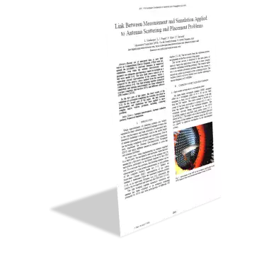 Link Between Measurement and Simulation Applied to Antenna Scattering and Placement Problems