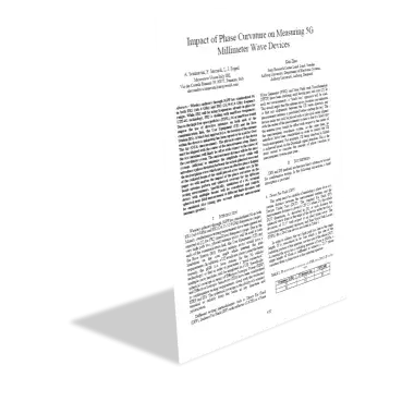 Impact of Phase Curvature on Measuring 5G Millimeter Wave Devices