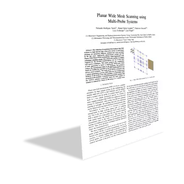 Planar Wide Mesh Scanning using Multi-Probe Systems