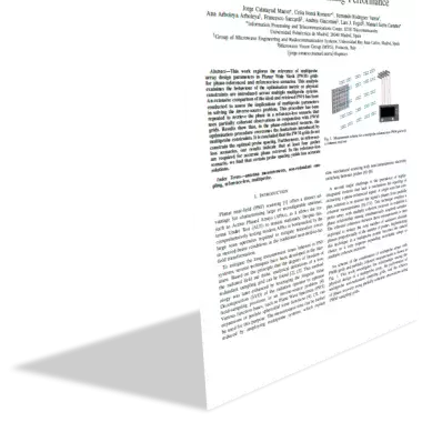 Influence of Multiprobe Array Configuration on Planar Wide Mesh Scanning Performance