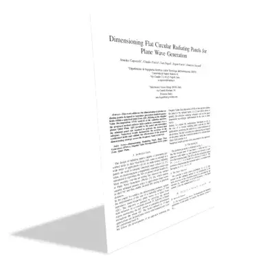 EuCAP2026_Dimensioning Flat Circular Radiating Panels for Plane Wwave Generation.png.jpg Dimensioning Flat Circular Radiating Panels for Plane Wave Generation