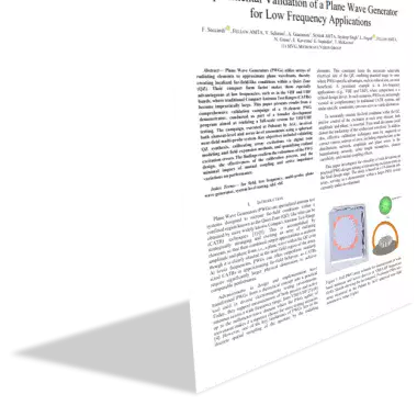 Picture12.png Experimental Validation of a Plane Wave Generator for Low Frequency Applications