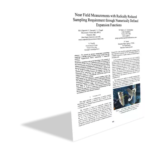 Technical Papers - Near Field Measurements with Radically Reduced Sampling Requirement through Numerically Defined Expansion Functions.png
