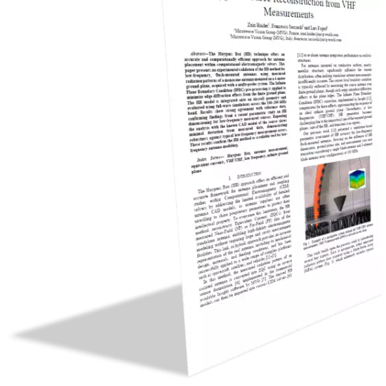 EuCAP2026_Analysis of Flush-Mounted Antenna Placement via Huygens Source Reconstruction from VHF Measurements.png