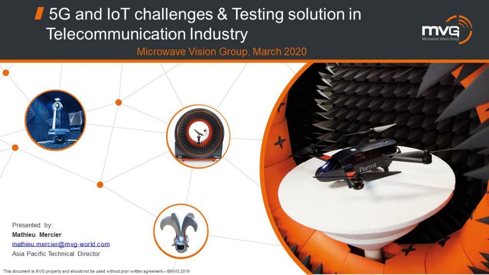 Watch the '5G and IoT challenges & testing solution' webinar now!