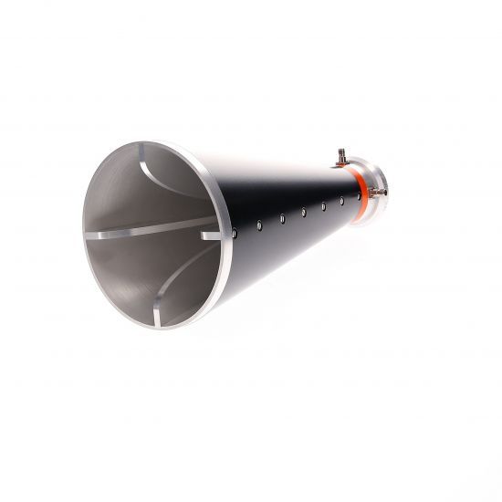 Closed Boundary Quad-Ridge Horns