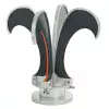 Open Boundary Quad-Ridge Horns