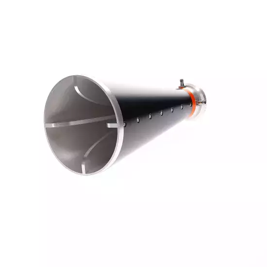 Closed Boundary Quad-Ridge Horns